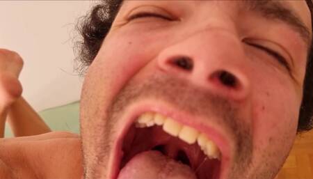 Vored by a horny naked giant man