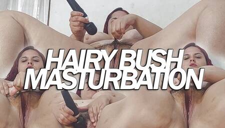 BBW HAIRY PUSSY MASTURBATION