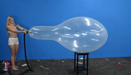 Harley Machine Pops Huge Balloons Part 2 HD (1920x1080)