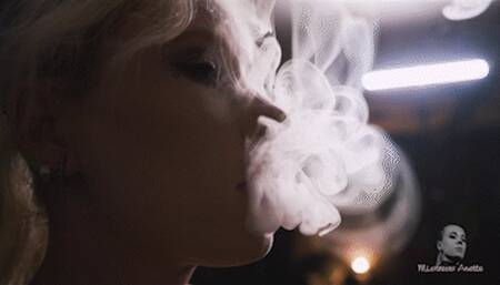 Cigarette, black high heels part1 FHD MP4