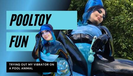 Inflatable Rubber Pool Toy Fun