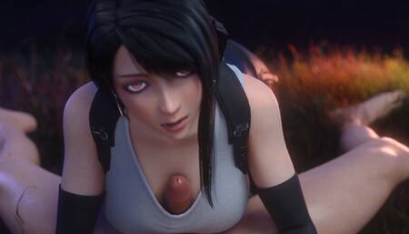 Anal penetration into the ass of a charming girlfriend