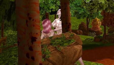 Advents of Nulle - Ep 21 - Two Girls with Two Strapons