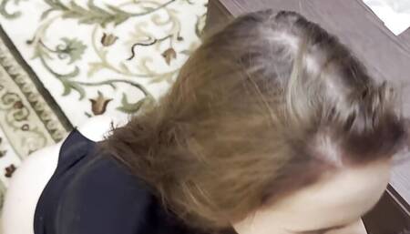 Step bro caught step sis watching porn and bring her to orgasm