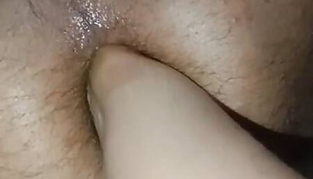 Nice Fisting to Husband