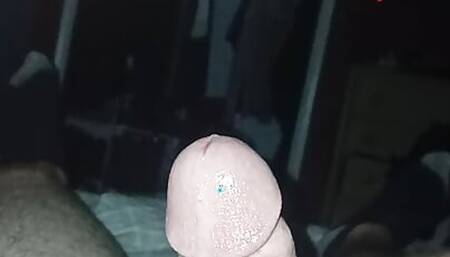 White cock edging