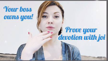 Your boss owns you! JOI, SPH, DENIAL