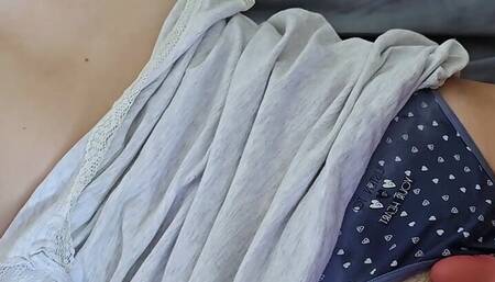 You Can Rub My Pussy with Your Dick but Don't Cum Inside Please!