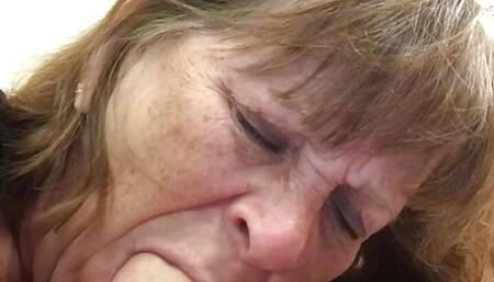 Granny Peggy Sue: Nasty Slutty Gilf Cocksucker 06172024 CAMM