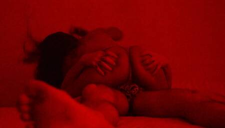 I really love the way my boyfriend fucks me hard in reverse cowgirl with his big juicy dick