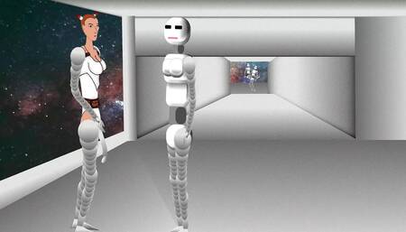 EROTOBOTS Tony Al and Lora and an empty bag