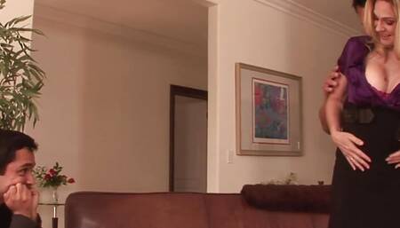 Cuckold Helps His Wife Angela Attison Get Ass Fucked and Creampied