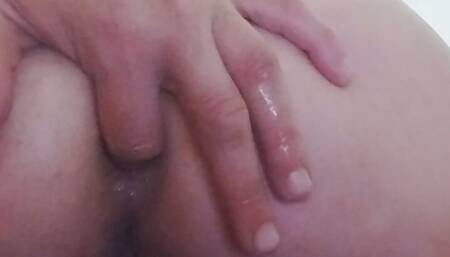 Fingering my ass