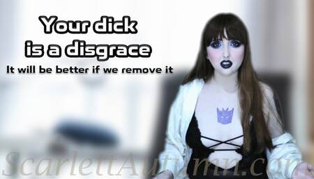 Your dick is a disgrace - WMV HD 1080p