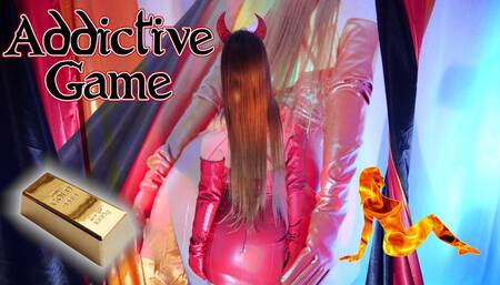 Addictive Game - Obey Lady Ashley - Mind Fuck Ripoff Femdom Leather Tease (4K)