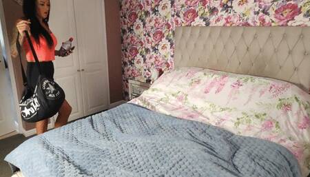 Danni bound and gagged and fucked by intruder MOV version