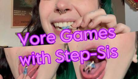 Vore Games with Your Step-Sis WMV