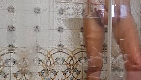 This is what women do in shower if they feel horny