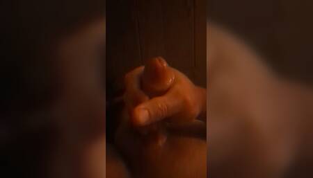 Jerking myself with cumshot