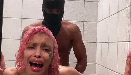 michikomalandro Sucks BBC then Gets Anal Fucked in the shower part 1