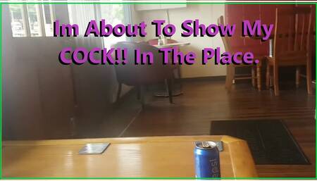 Nervous And HORNY in a Cafe With PEOPLE!!!