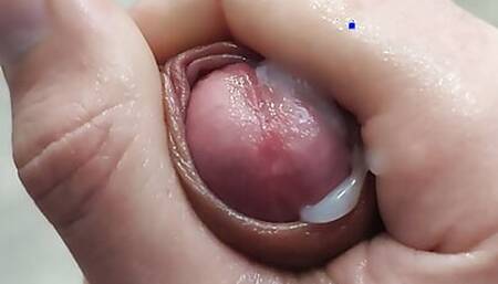 Horny wank before shower