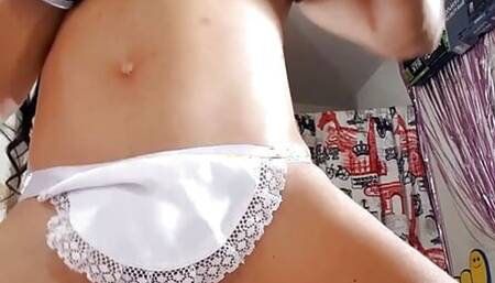 Hot long video with pillow humping