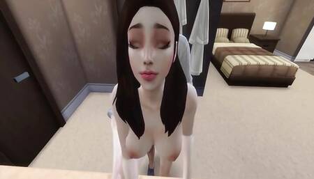 KULANIN1 - Wife fucking with adultery at the condo - The sims 4
