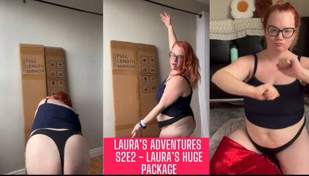 BBW Milf Laura Leslie Porn Vlog - S2E2 Lauras HUGE Package