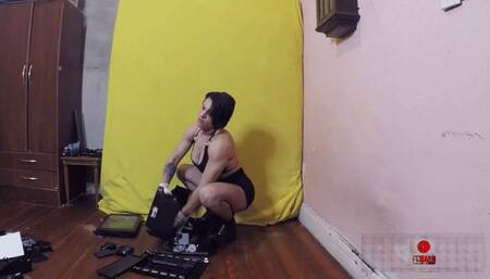 Multifunction printer smashed to pieces and more AVI HD CAM 1