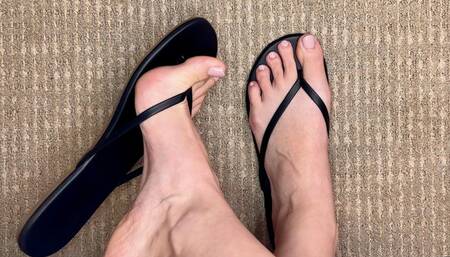 Cum on the Tops of my Feet