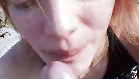 Outdoor fuck with the young fuck mare