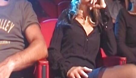 In the Adult Movie Theater