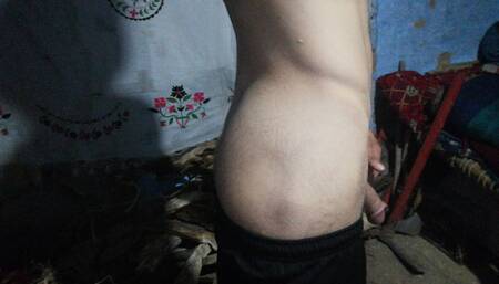 I Enjoyed with my Massive Cock at home