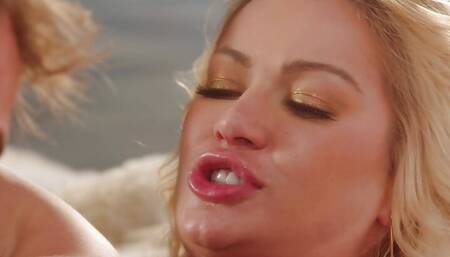 TUSHY Blonde Bombshell Cherry Gets Her Ass Gaped Wide Open