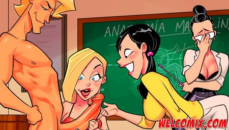 Anatomy class - College Perverts