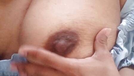 HOT WIFE MASTURBATES AS HER LAZY HUSBAND LEFT HER WITH HER WET PUSSY SINCE THEY ONLY FUCKED ONCE