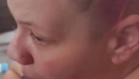 Trying to See Who Toes Curl First Eating and Licking My BBW