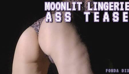 Moonlit lingerie ass tease [WMV - 1080p]