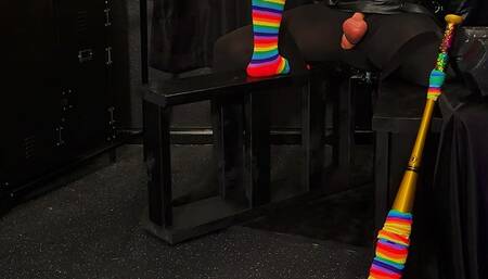 Selena Stern ballbusting In Some Rainbow Attire And Breaking Balls!!!