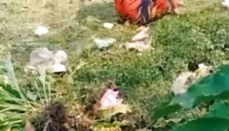 Indian desi outdoor mms