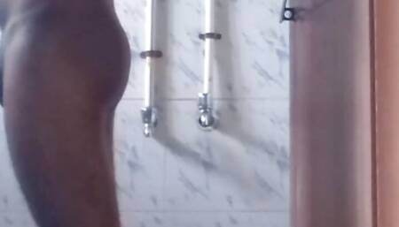 Indian Desi Young College student showing his ass and showing is nude hairy body