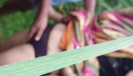 Desi Indian Bhabhi in the jungle with brother-in-law