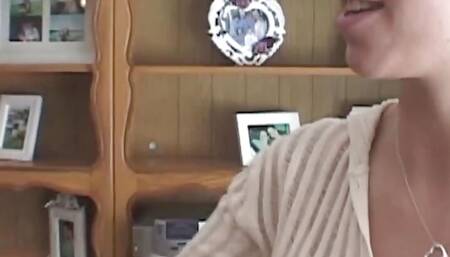 Freddie Elle Is That New Whore That Loves That Sweet Anal Fucking on the Couch