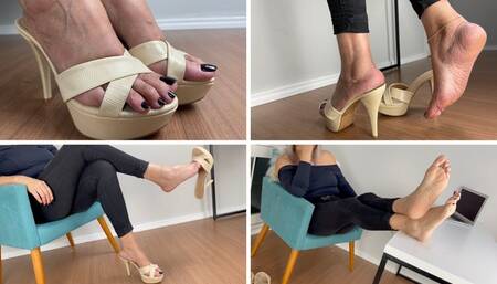 Really huge feet - Amazon Elizabeth