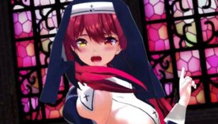 【SFW-MMD】Houshou Marine BAAMシスターマリン-
