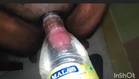 Desi boy relieve pressure by bottel fantasy come true