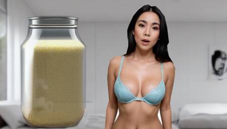 Cum Jar - cum for an entire week