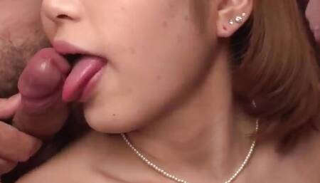 Miku Kirino blows minds with a steamy Asian oral pleasure - JAV XXX!