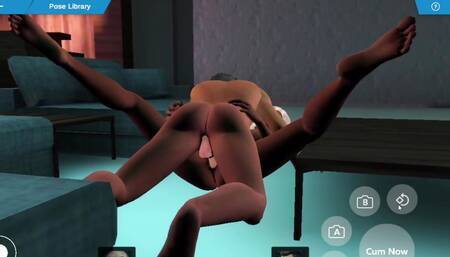 3D GAMEPLAY HOT BLONDIE